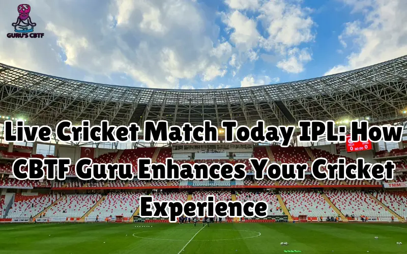 live cricket match today ipl