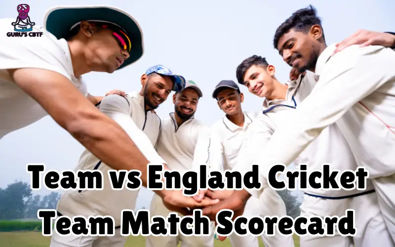 team vs england cricket team match scorecard