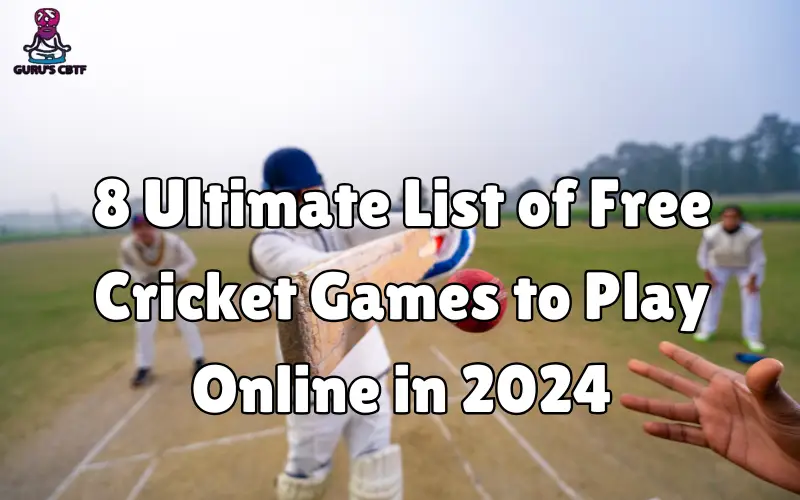 free cricket game