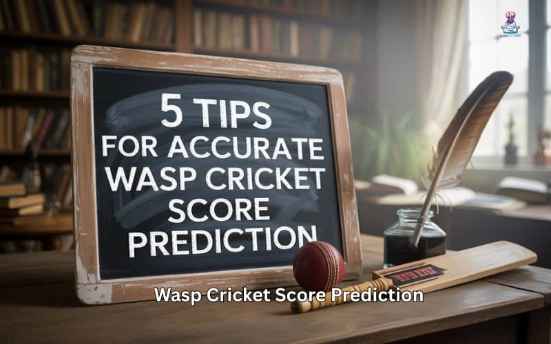 wasp cricket score prediction
